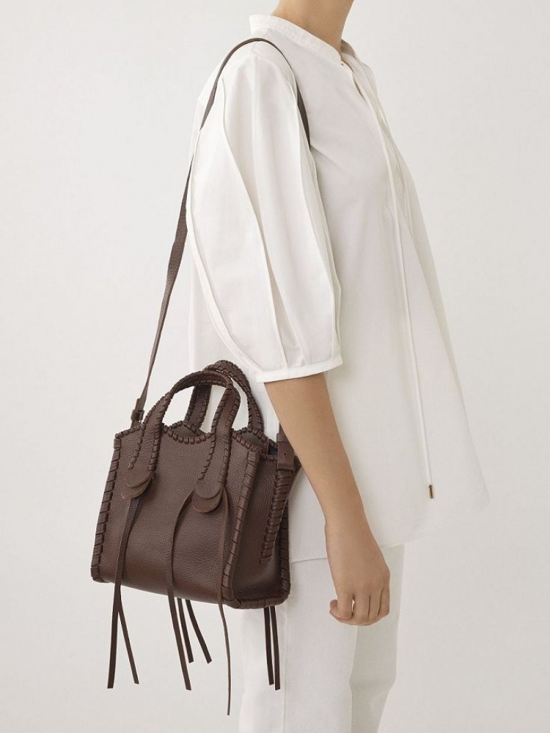 Bolso Tote Chloe Small Mony Chocolate | CHE-SR13379