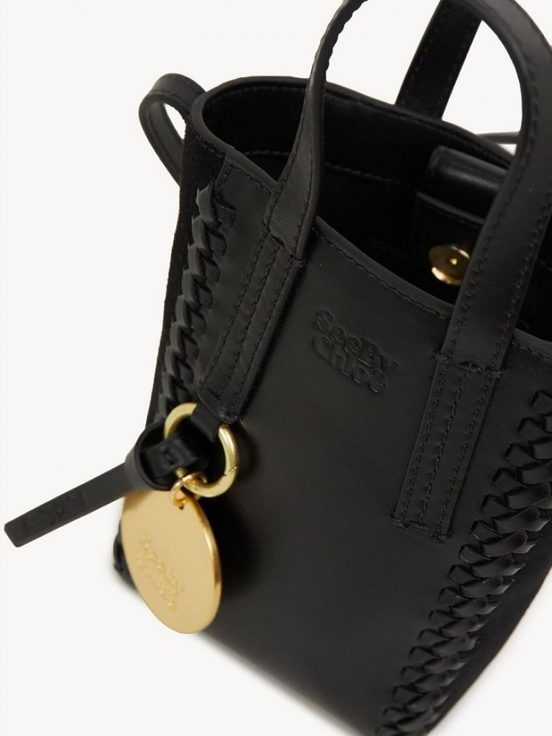 Bolso Tote Chloe Tilda Mini Negras | CHE-SR14708