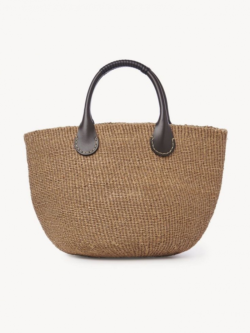 Bolso Tote Chloe X Eres Palma Large Basket Marrones | CHE-SR13336