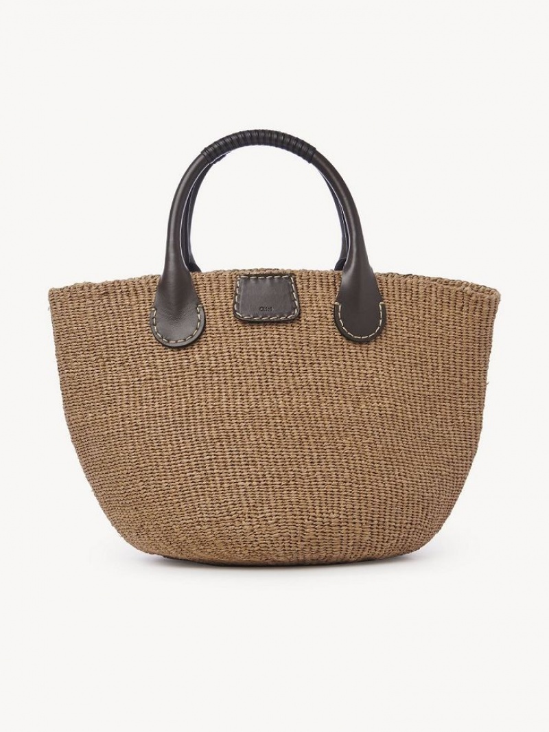 Bolso Tote Chloe X Eres Palma Large Basket Marrones | CHE-SR13336