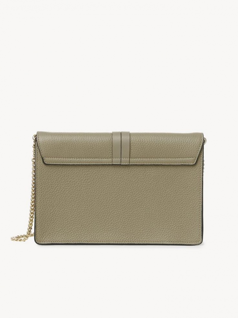 Bolsos Cruzados Chloe Alphabet Clutch Verde | CHE-SR13481