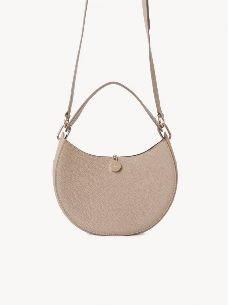 Bolsos Cruzados Chloe Arlène Small Hobo Beige | CHE-SR13575