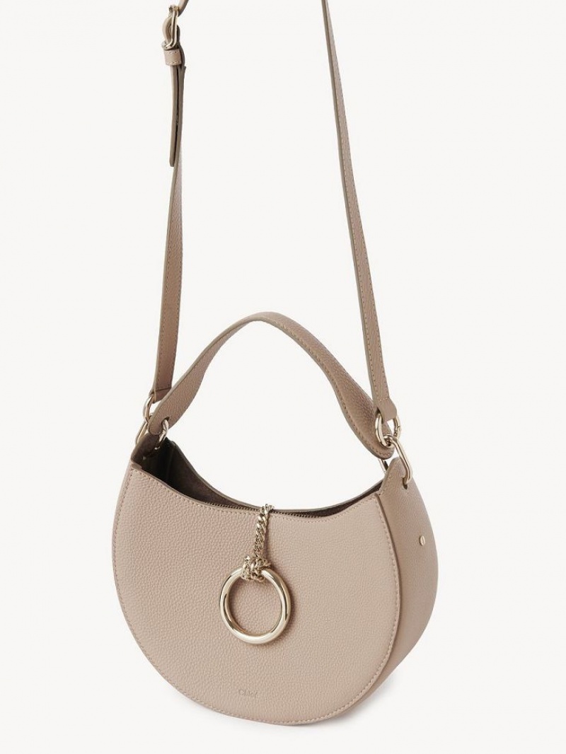 Bolsos Cruzados Chloe Arlène Small Hobo Beige | CHE-SR13575