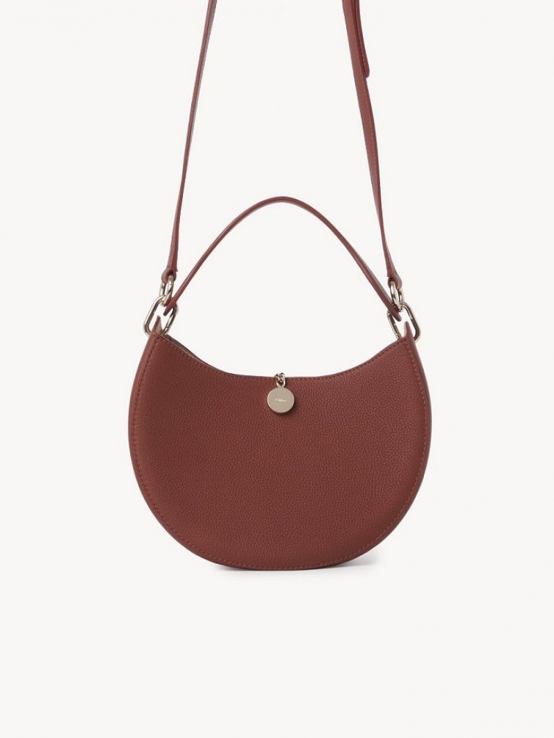 Bolsos Cruzados Chloe Arlène Small Hobo Marrones | CHE-SR13604