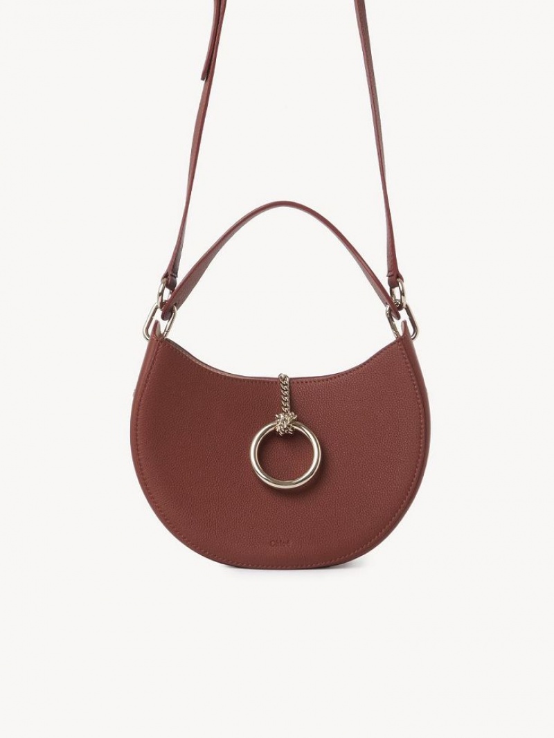 Bolsos Cruzados Chloe Arlène Small Hobo Marrones | CHE-SR13604