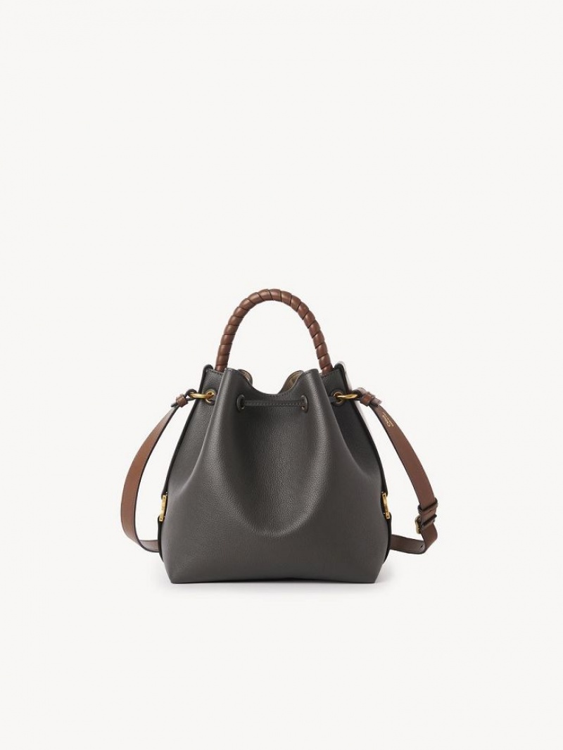 Bolsos Cruzados Chloe Marcie Bucket Gris | CHE-SR13460