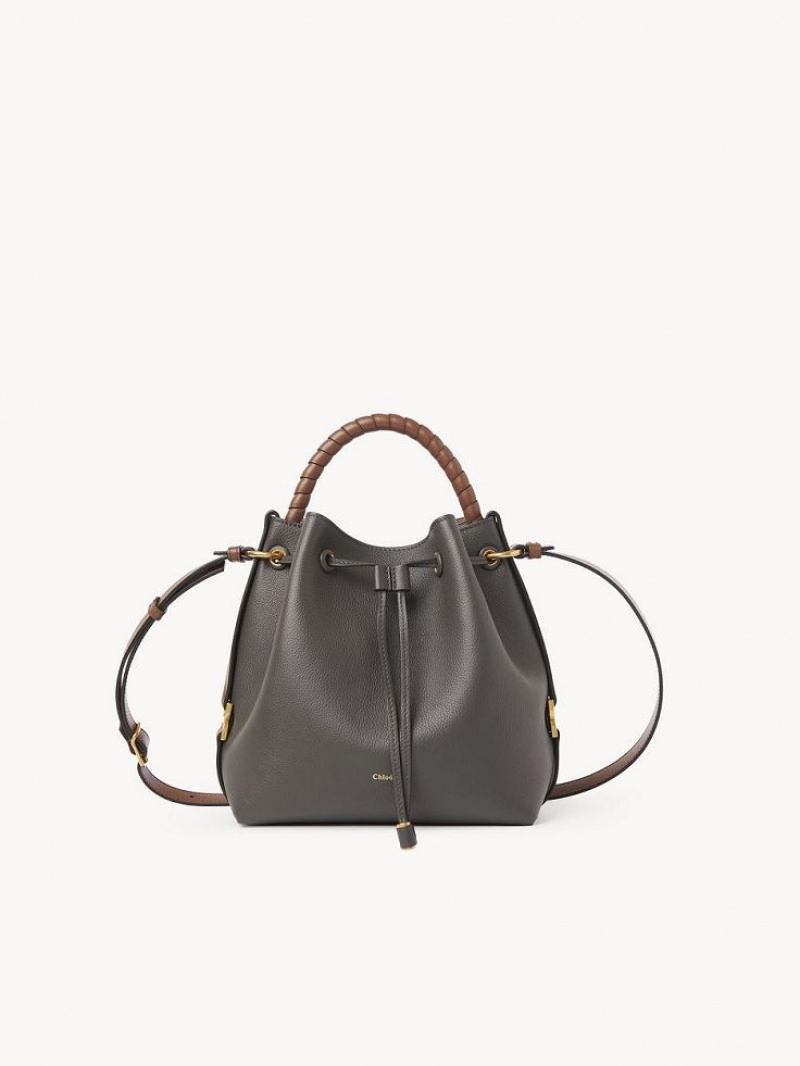 Bolsos Cruzados Chloe Marcie Bucket Gris | CHE-SR13460