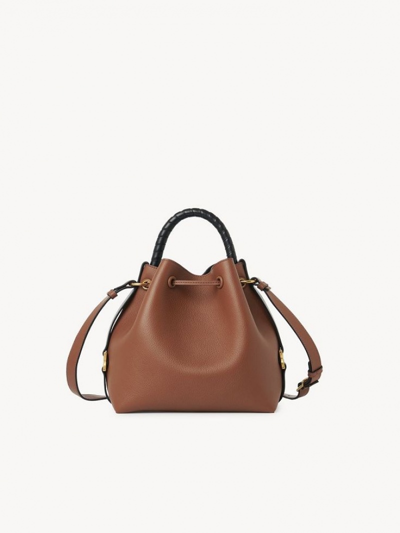 Bolsos Cruzados Chloe Marcie Bucket Marrones | CHE-SR13614