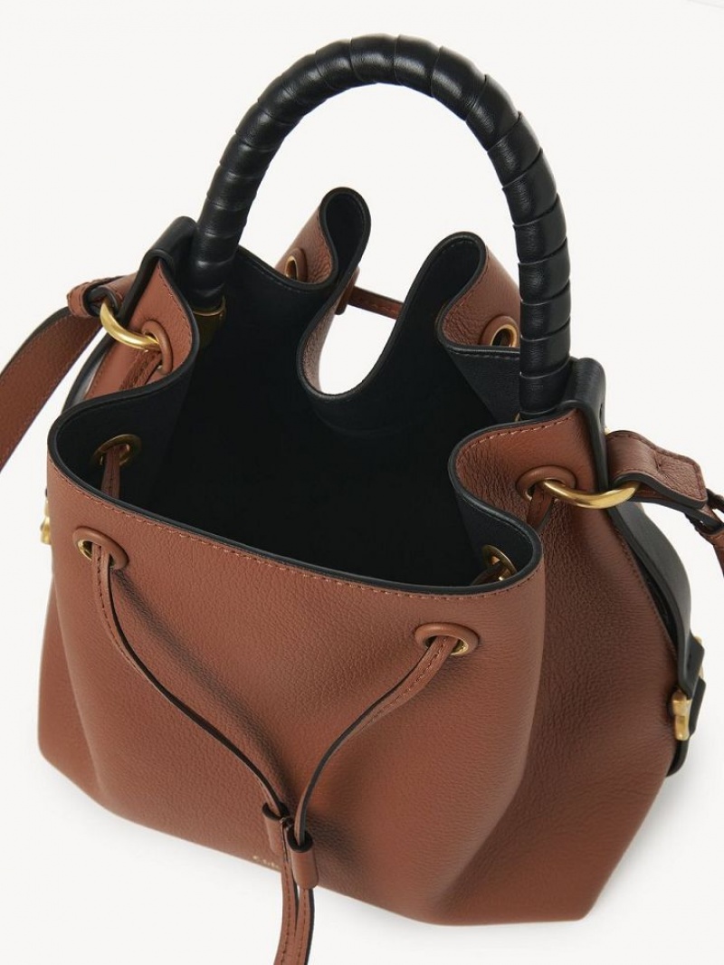 Bolsos Cruzados Chloe Marcie Bucket Marrones | CHE-SR13614