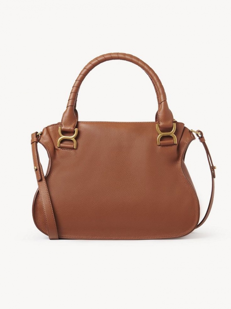 Bolsos Cruzados Chloe Marcie Double Carry Marrones | CHE-SR13472