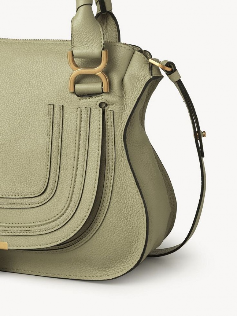 Bolsos Cruzados Chloe Marcie Double Carry Verde | CHE-SR13538