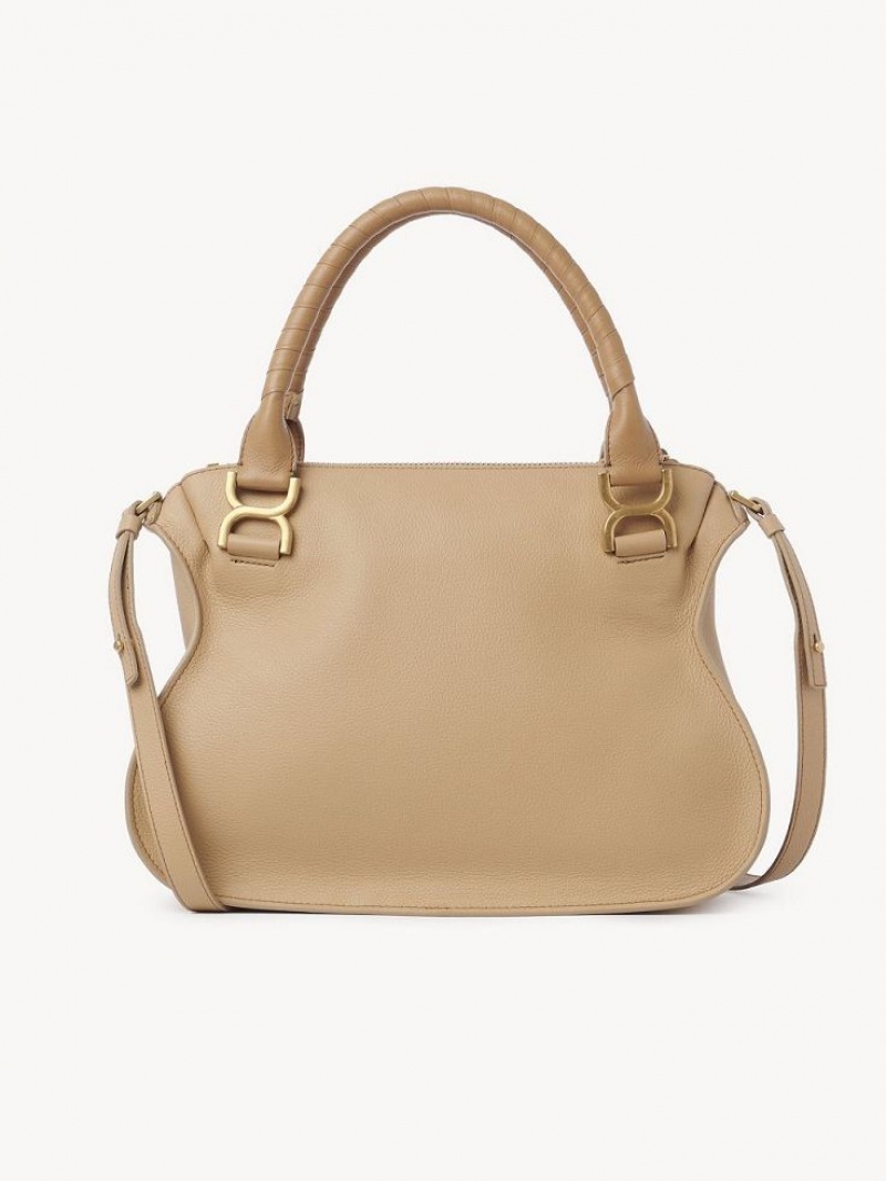 Bolsos Cruzados Chloe Marcie Double Carry Marrones | CHE-SR13583