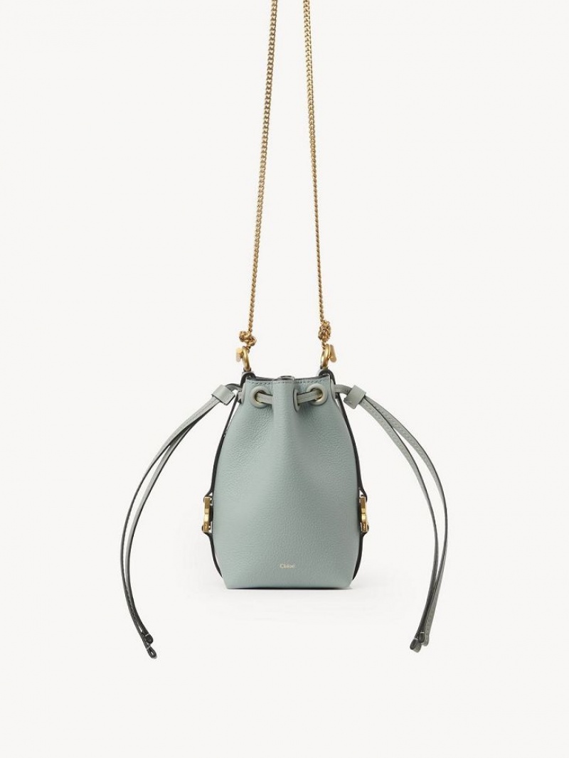 Bolsos Cruzados Chloe Marcie Micro Bucket Verde | CHE-SR13589