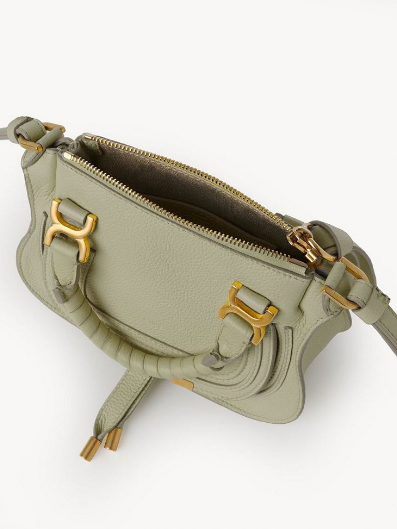 Bolsos Cruzados Chloe Marcie Mini Double Carry Verde | CHE-SR13525