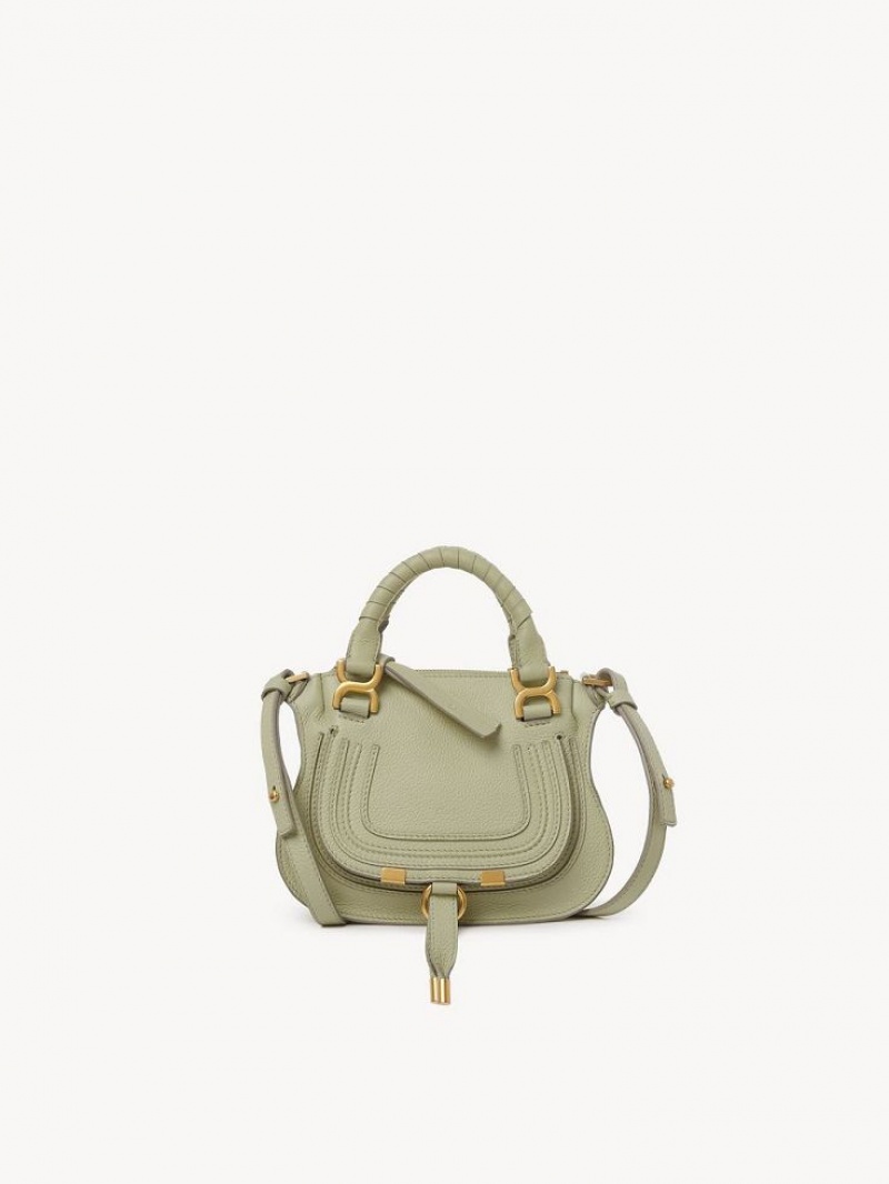 Bolsos Cruzados Chloe Marcie Mini Double Carry Verde | CHE-SR13525