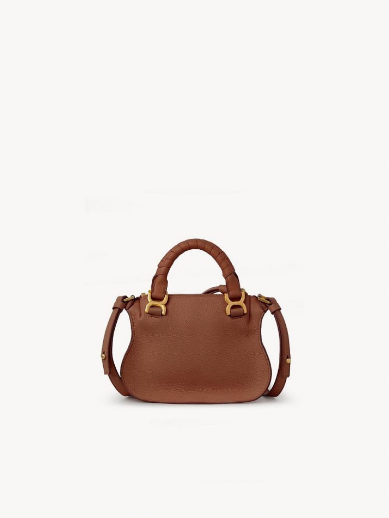 Bolsos Cruzados Chloe Marcie Mini Double Carry Marrones | CHE-SR13555