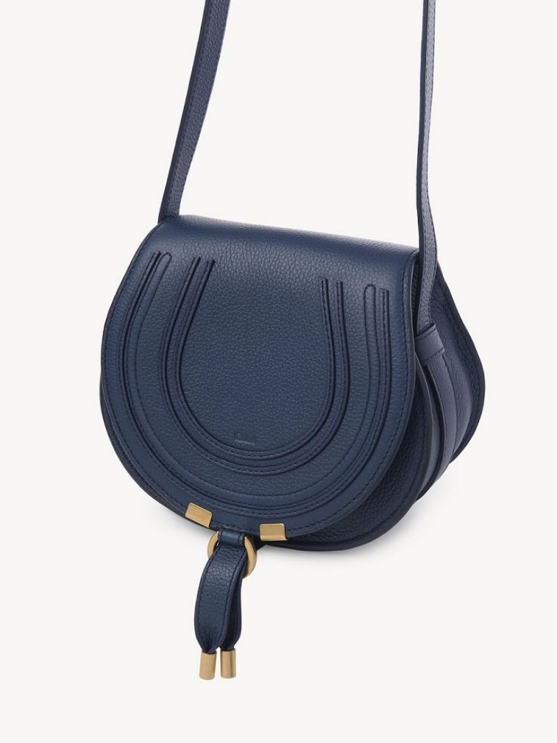 Bolsos Cruzados Chloe Marcie Small Azul Marino | CHE-SR13571