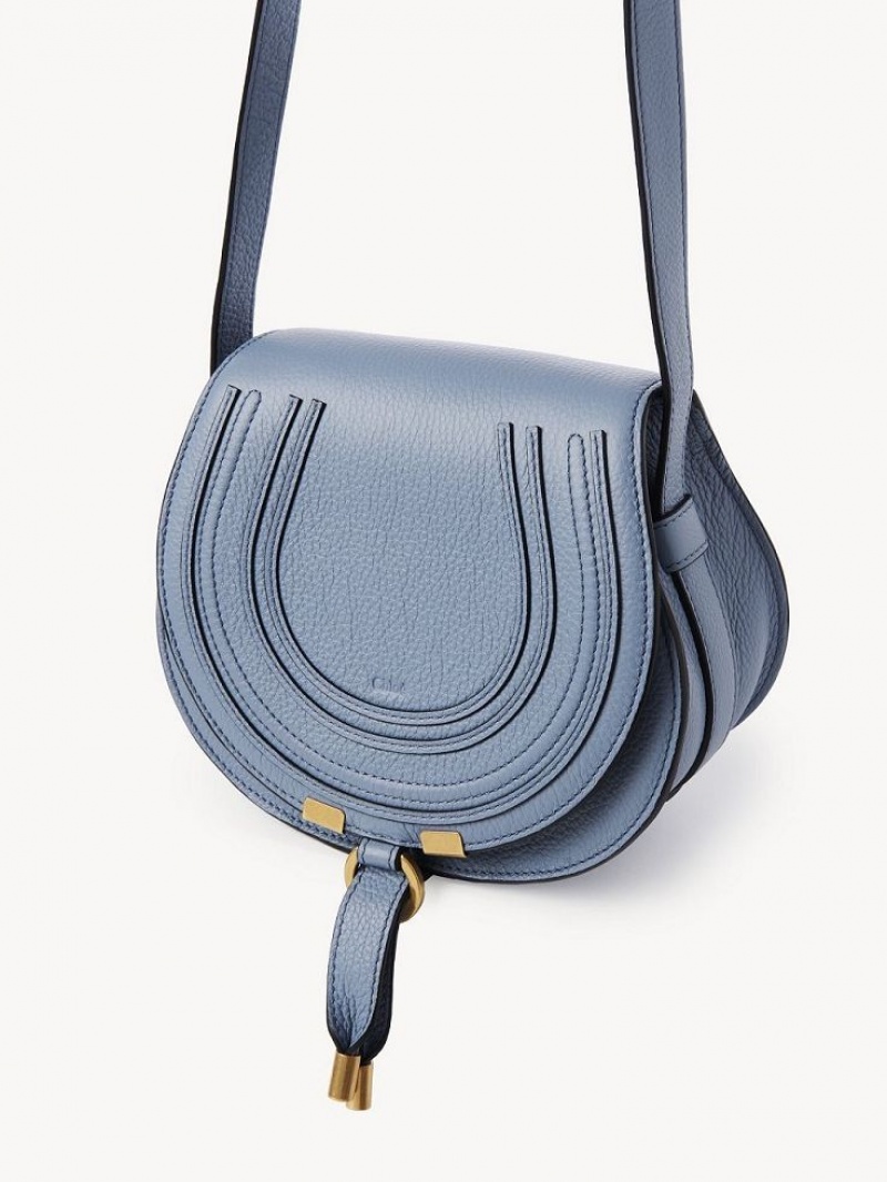 Bolsos Cruzados Chloe Marcie Small Azules Oscuro | CHE-SR13496