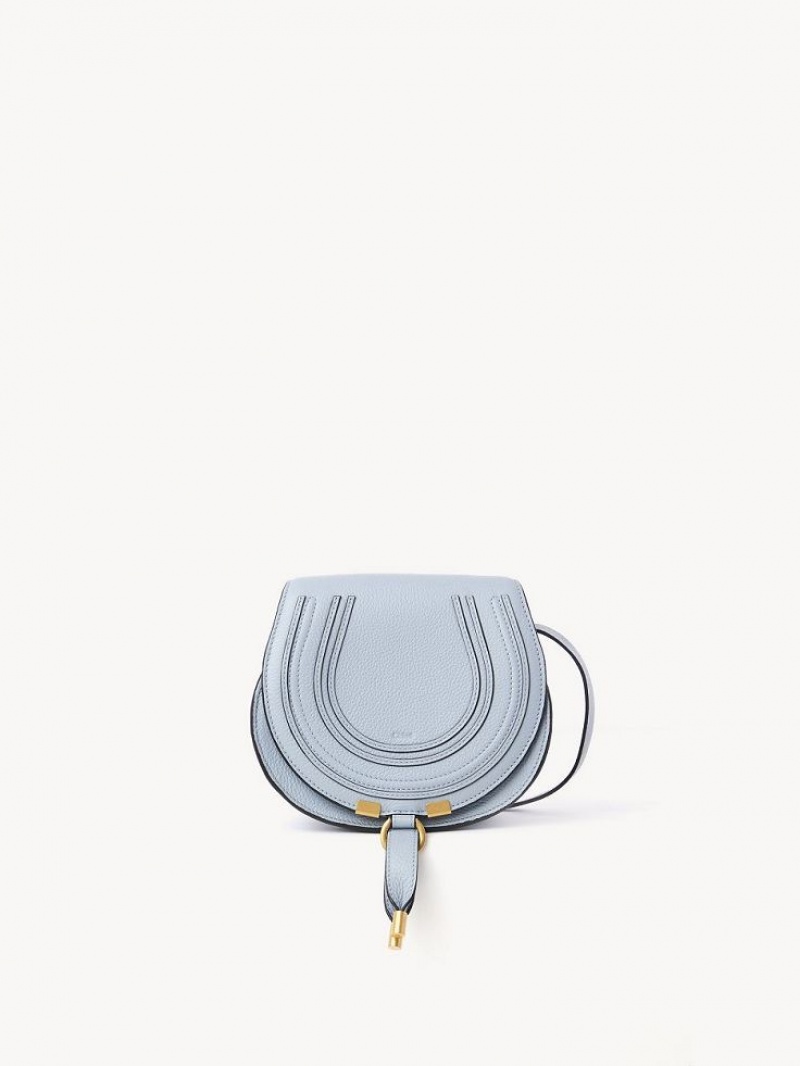 Bolsos Cruzados Chloe Marcie Small Azules | CHE-SR13540