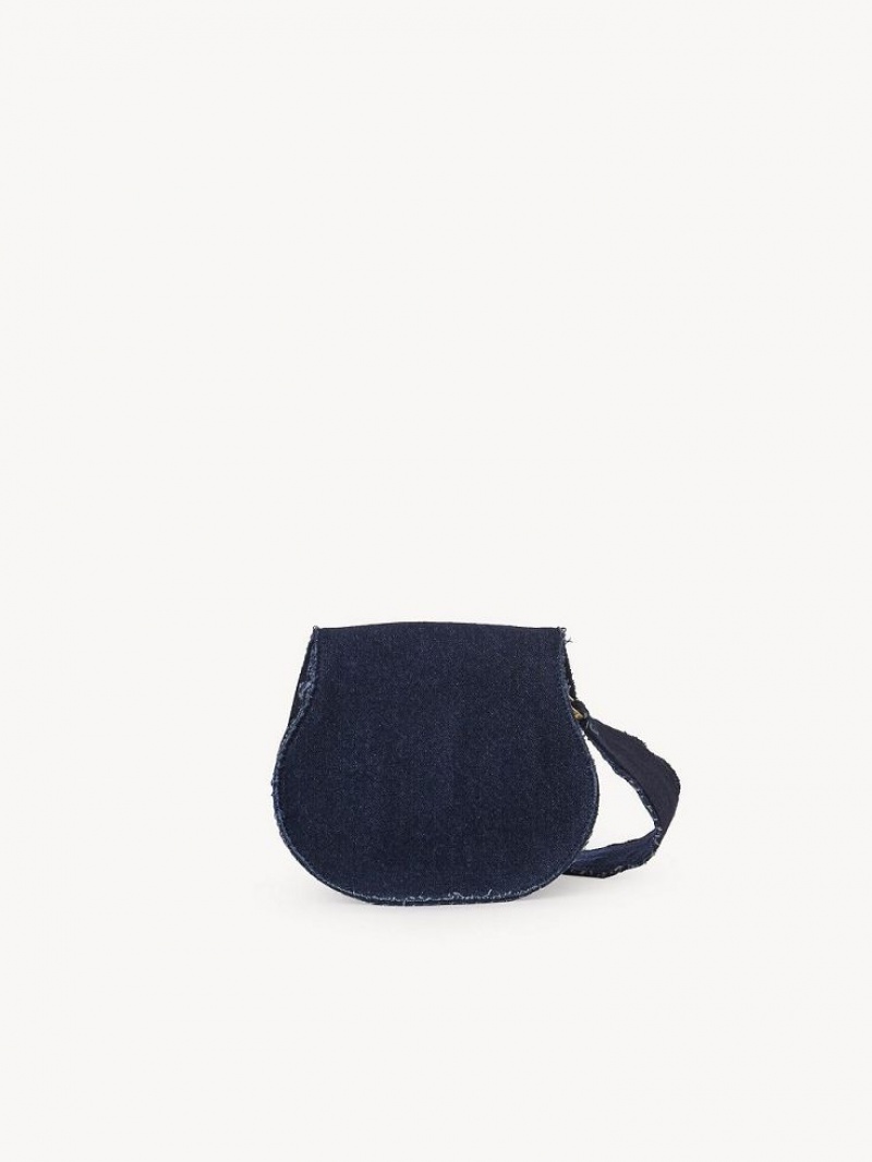 Bolsos Cruzados Chloe Marcie Small Azules | CHE-SR13580