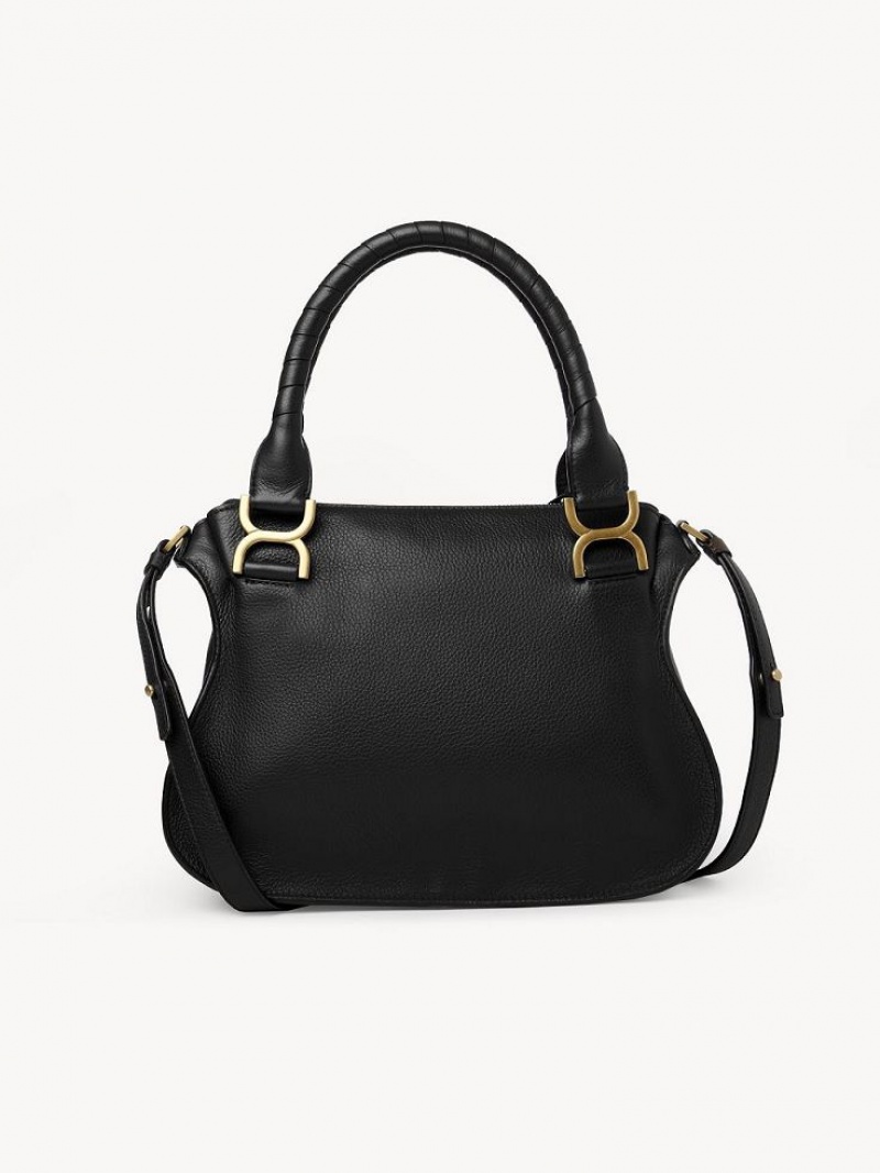 Bolsos Cruzados Chloe Marcie Small Double Carry Negras | CHE-SR13489