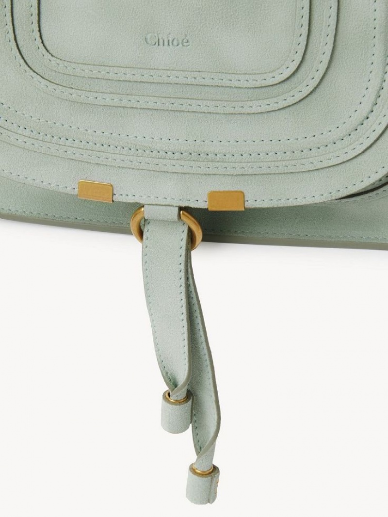 Bolsos Cruzados Chloe Marcie Small Double Carry Verde | CHE-SR13601