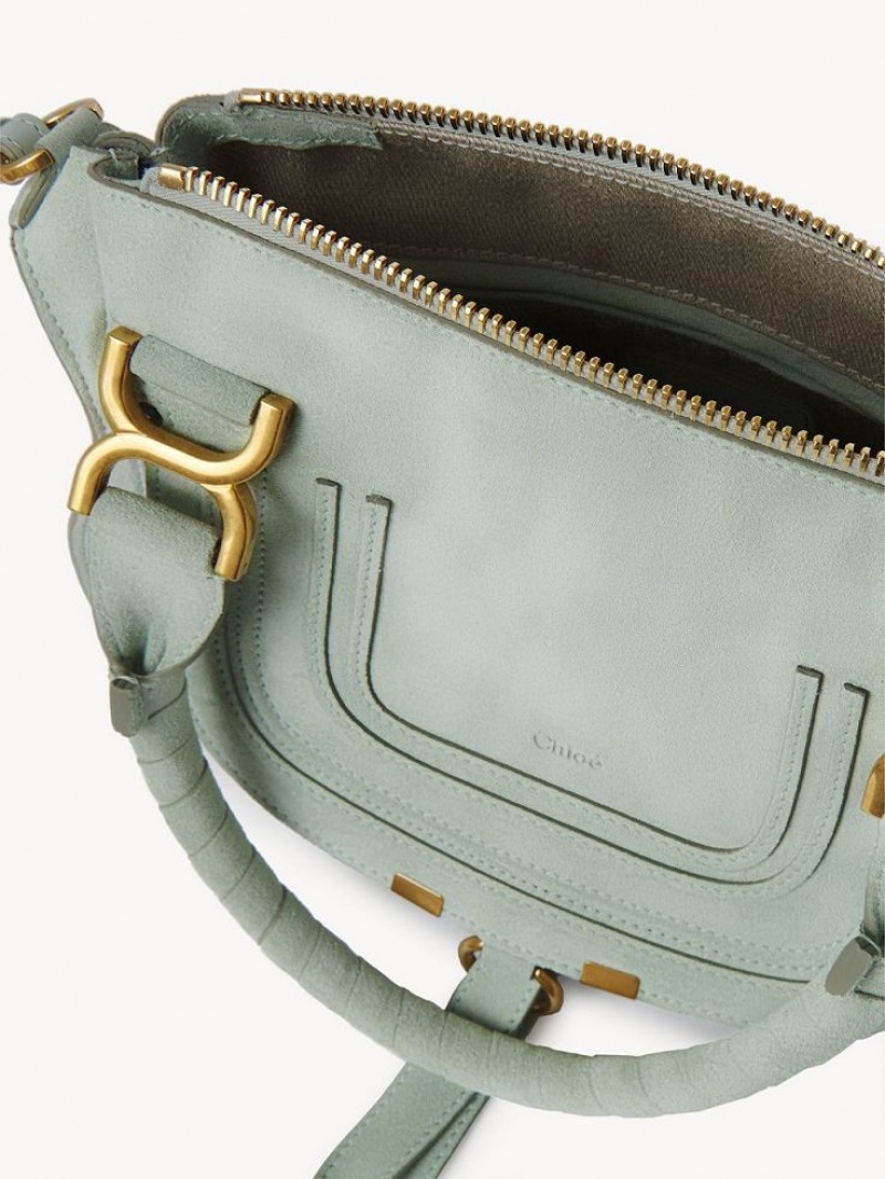 Bolsos Cruzados Chloe Marcie Small Double Carry Verde | CHE-SR13601