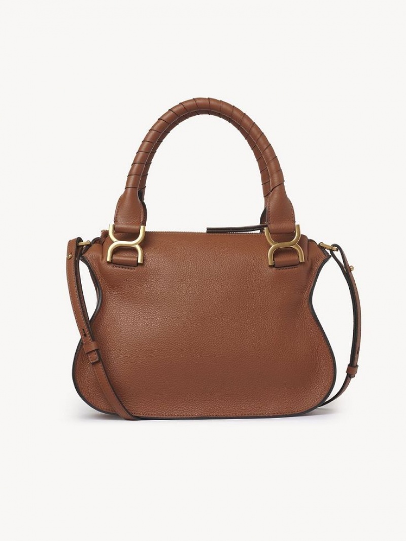 Bolsos Cruzados Chloe Marcie Small Double Carry Marrones | CHE-SR13620