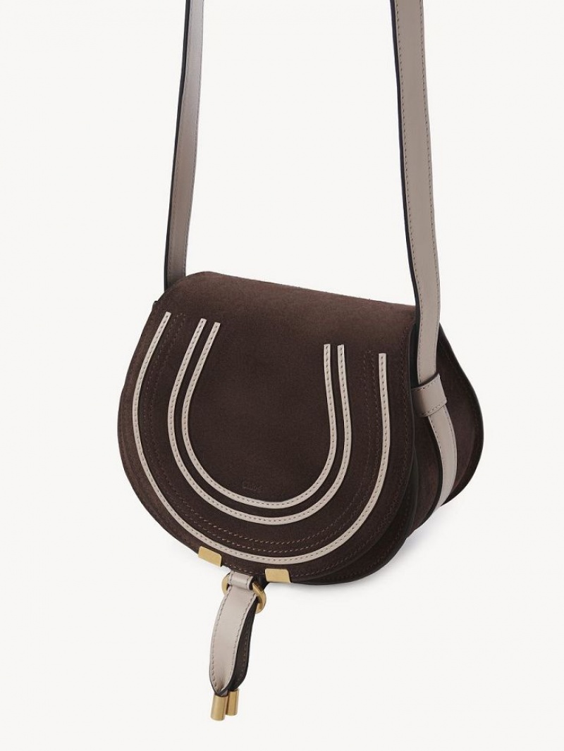 Bolsos Cruzados Chloe Marcie Small Marrones | CHE-SR13510