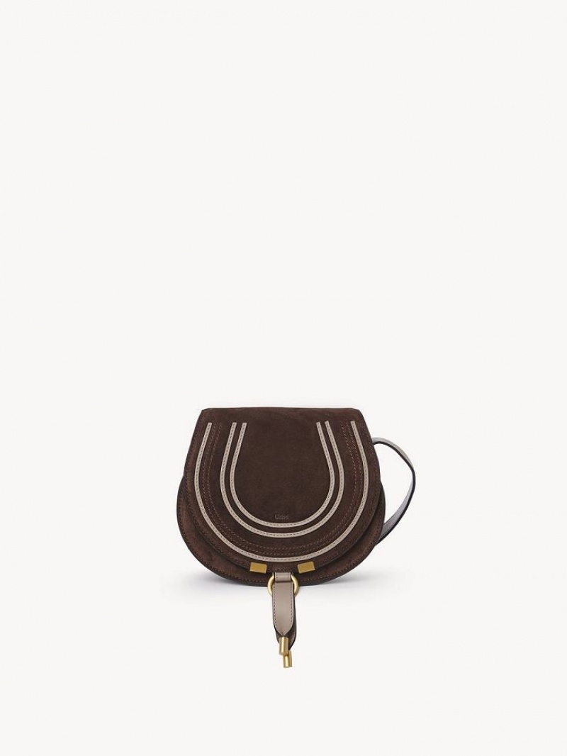 Bolsos Cruzados Chloe Marcie Small Marrones | CHE-SR13510