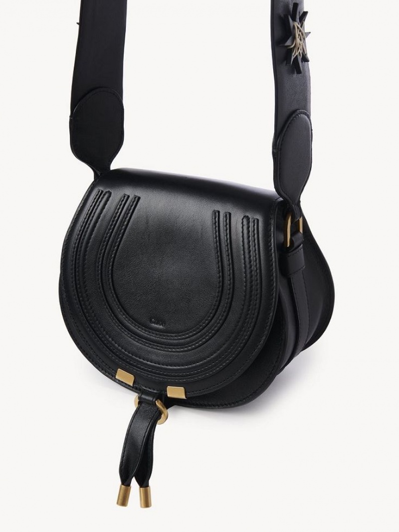 Bolsos Cruzados Chloe Marcie Small Negras | CHE-SR13498