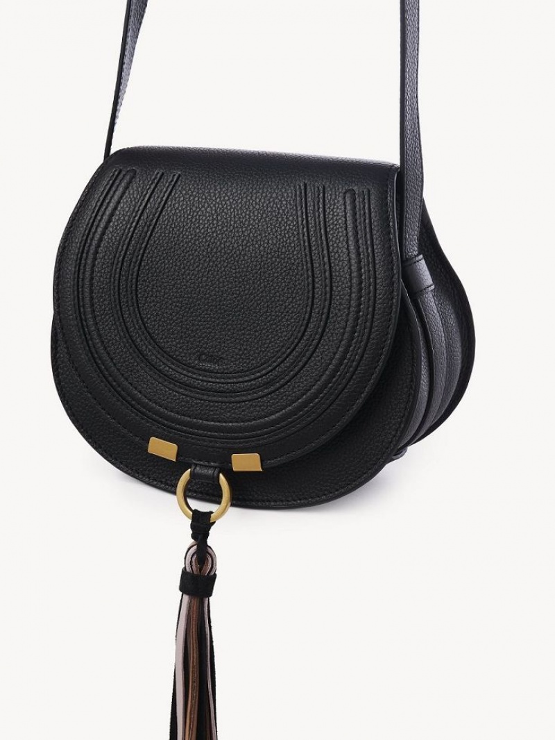 Bolsos Cruzados Chloe Marcie Small Negras | CHE-SR13503