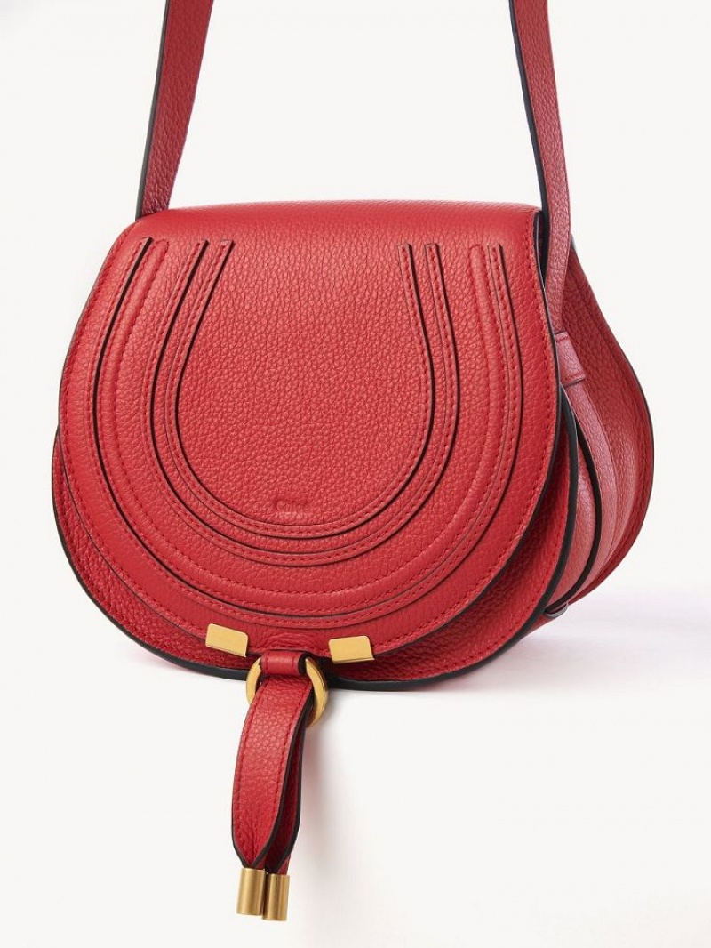 Bolsos Cruzados Chloe Marcie Small Rojas | CHE-SR13488