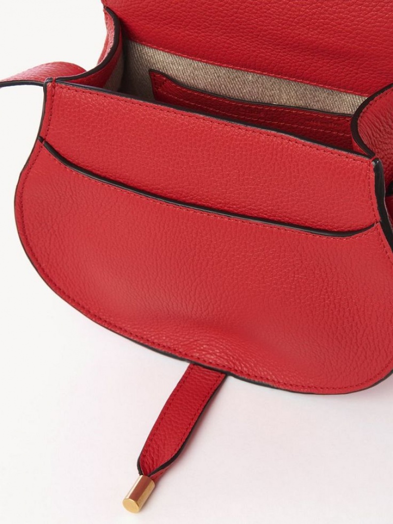 Bolsos Cruzados Chloe Marcie Small Rojas | CHE-SR13488