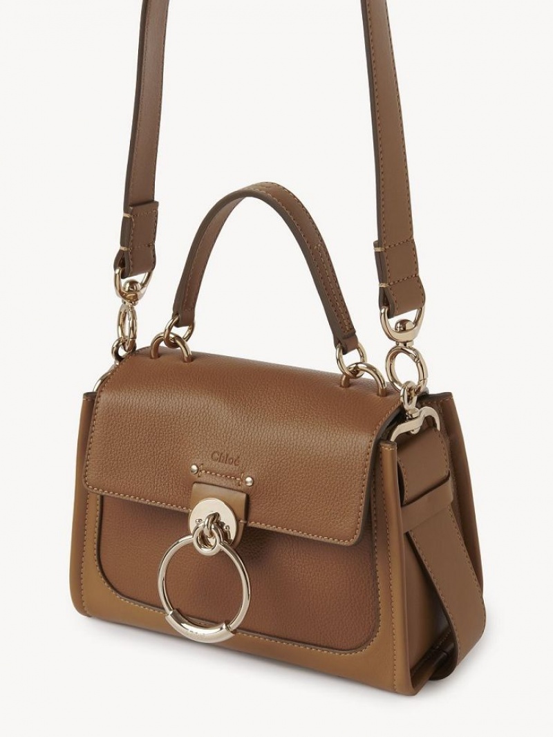 Bolsos Cruzados Chloe Mini Tess Day Marrones | CHE-SR13599