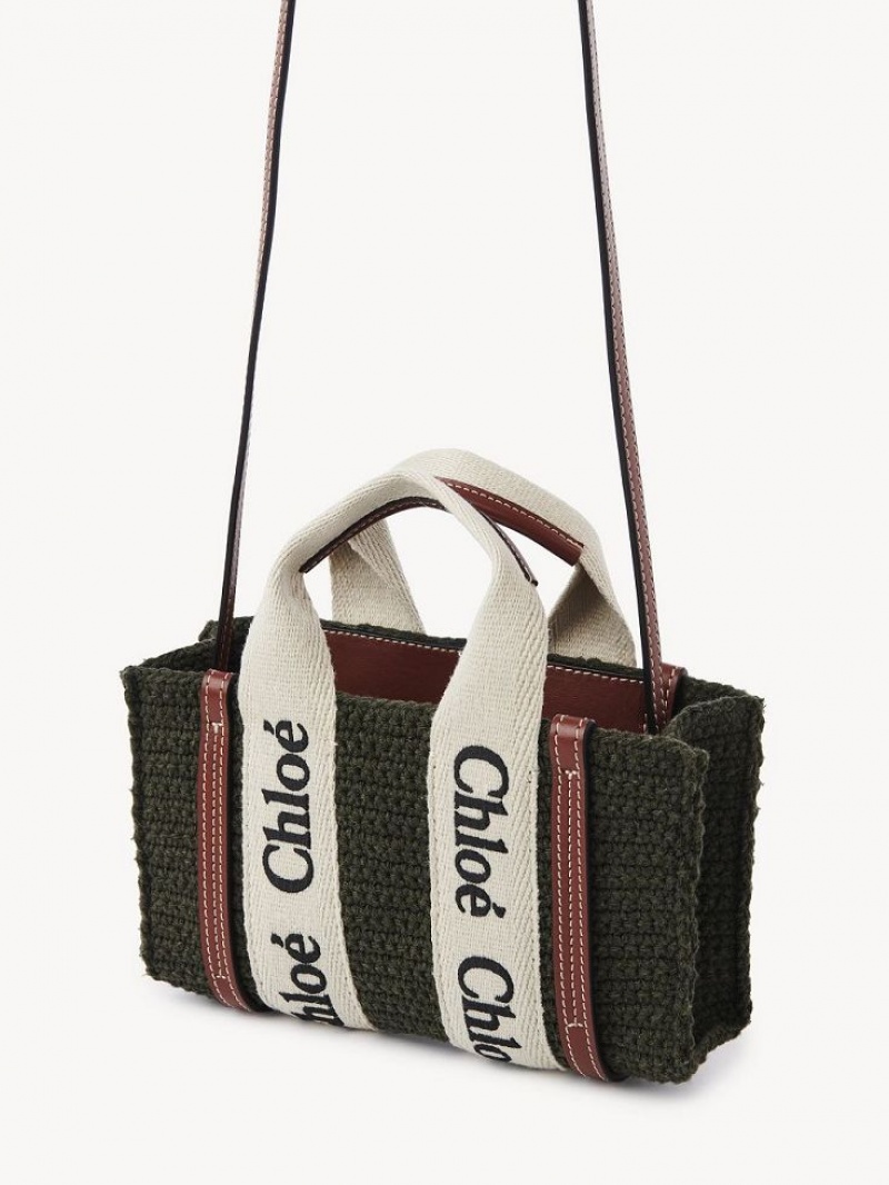 Bolsos Cruzados Chloe Mini Woody Gris | CHE-SR13465