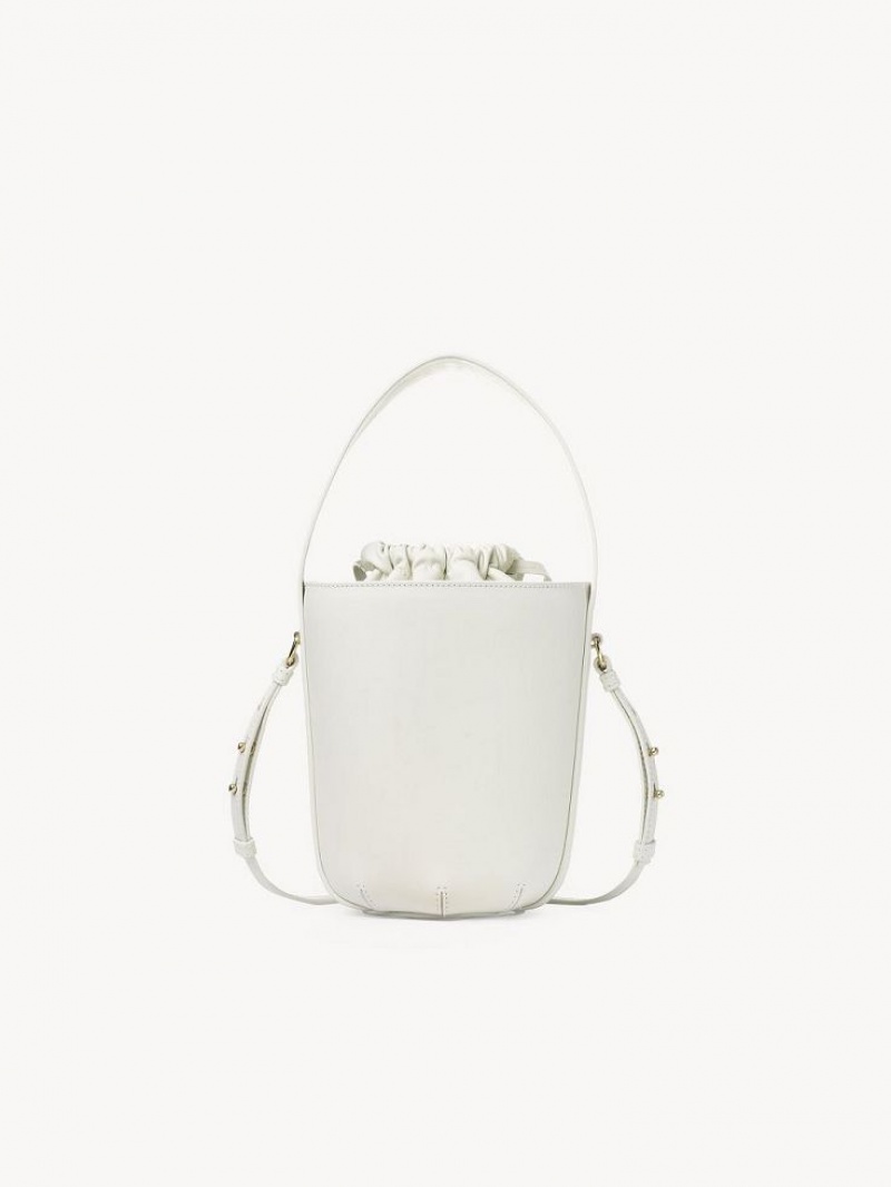 Bolsos Cruzados Chloe Sense Bucket Blancas | CHE-SR13529