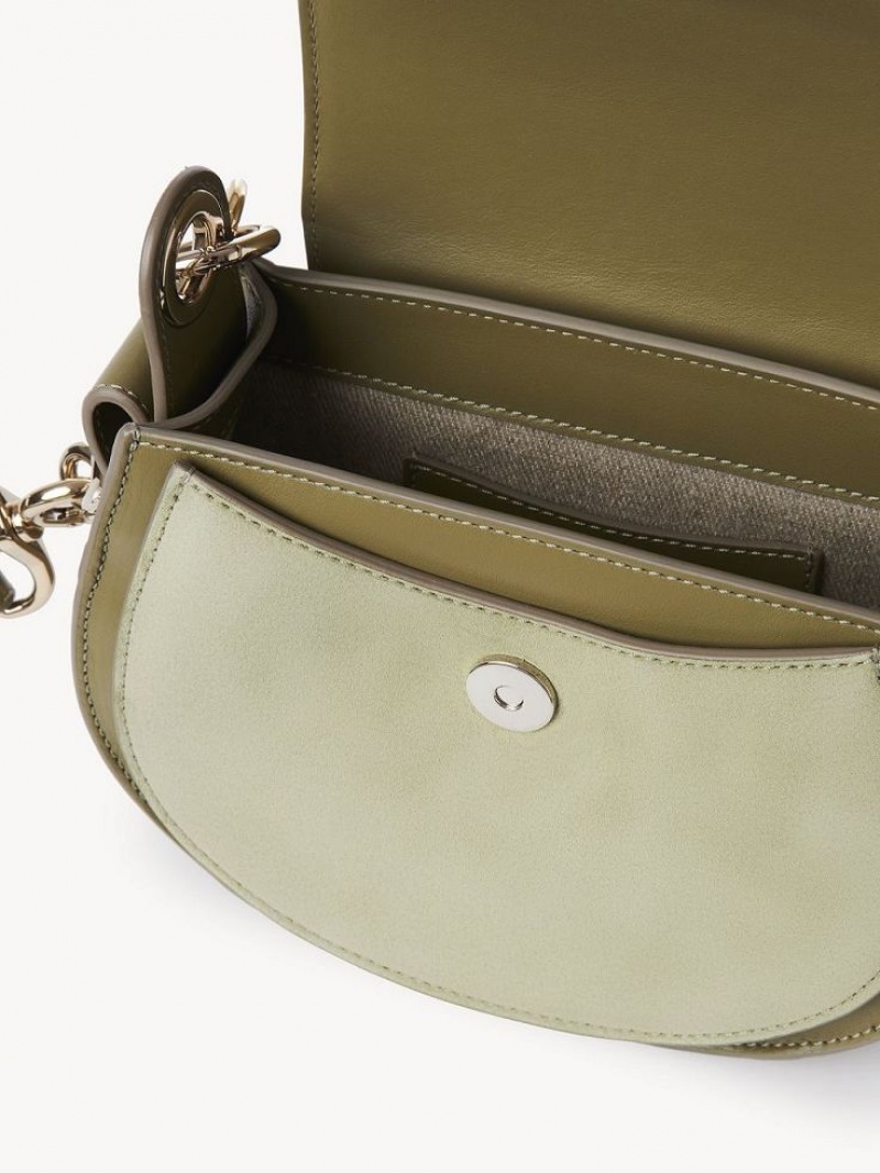 Bolsos Cruzados Chloe Small Tess Verde | CHE-SR13551