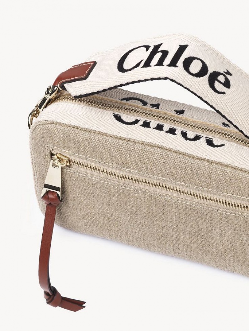 Bolsos Cruzados Chloe Woody Belt Marrones | CHE-SR13607