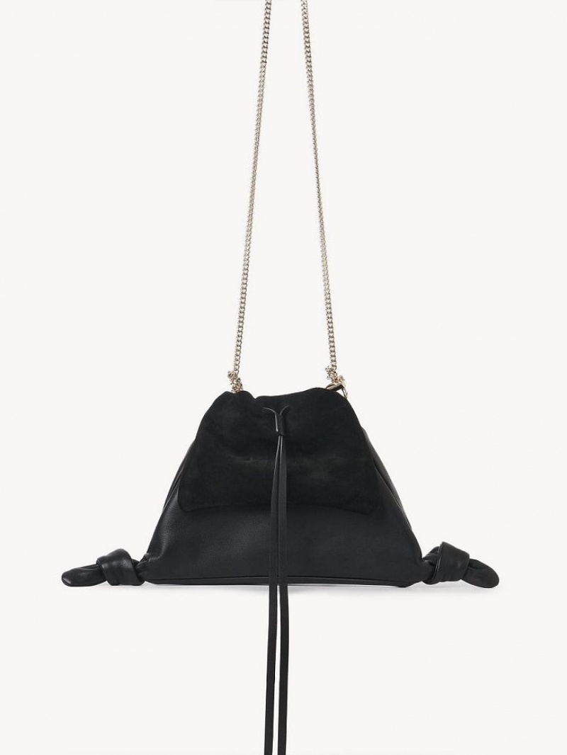 Bolsos Mini Chloe Arlène Pouch Negras | CHE-SR13738