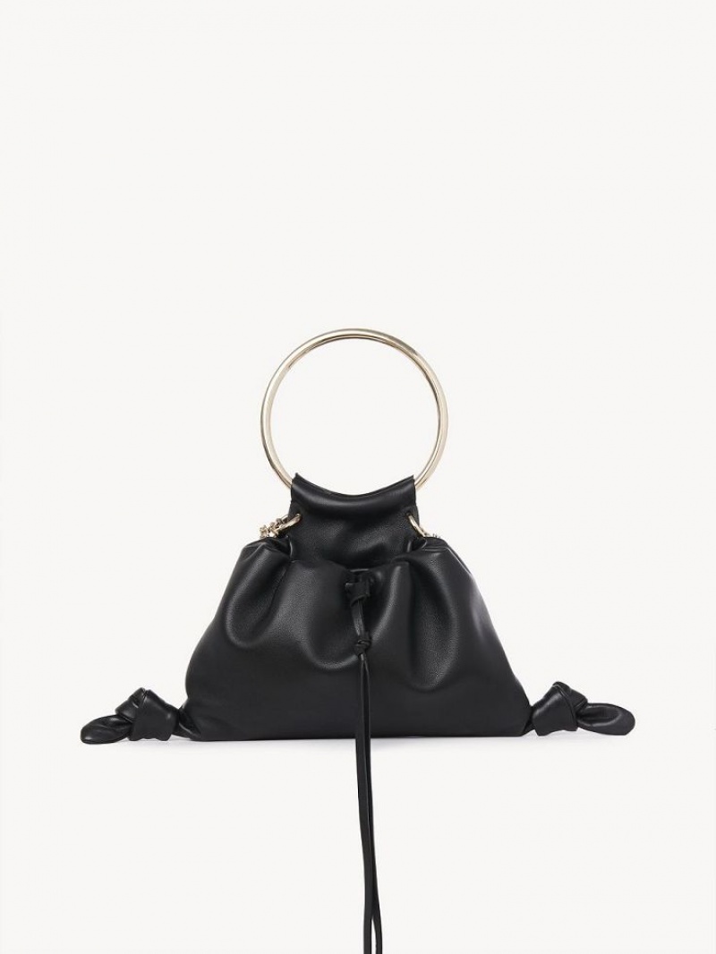 Bolsos Mini Chloe Arlène Pouch Negras | CHE-SR13738