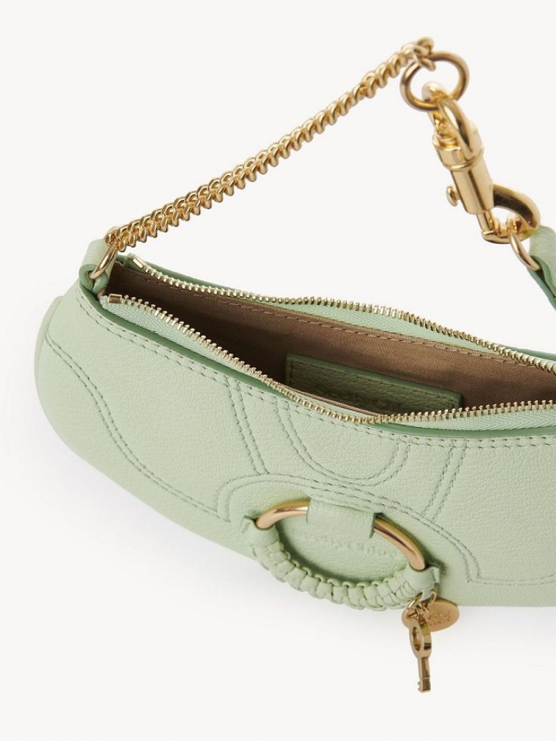 Bolsos Mini Chloe Hana Clutch Verde | CHE-SR14770