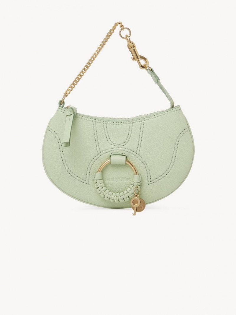 Bolsos Mini Chloe Hana Clutch Verde | CHE-SR14770