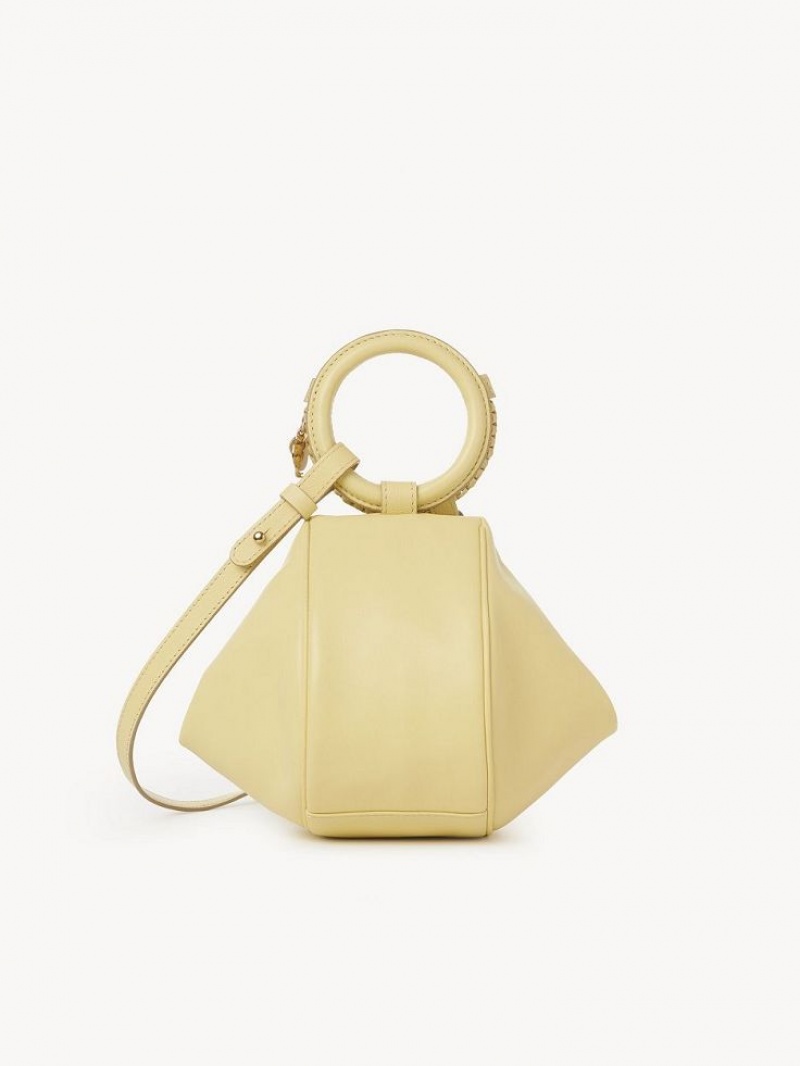 Bolsos Mini Chloe Hana Wristlet Amarillo | CHE-SR14773