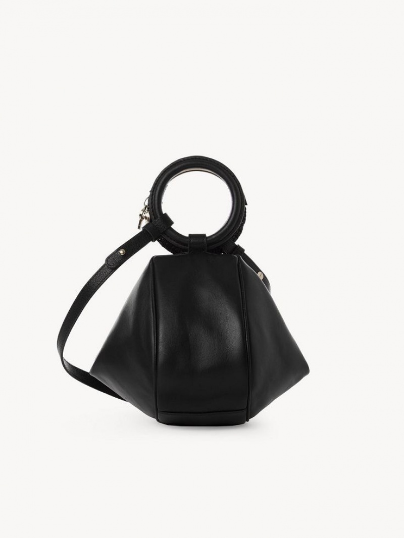 Bolsos Mini Chloe Hana Wristlet Negras | CHE-SR14771