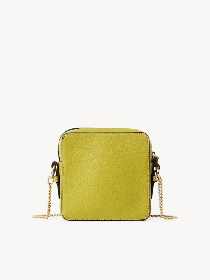 Bolsos Mini Chloe Joan Camera Verde Oliva Claro | CHE-SR14757