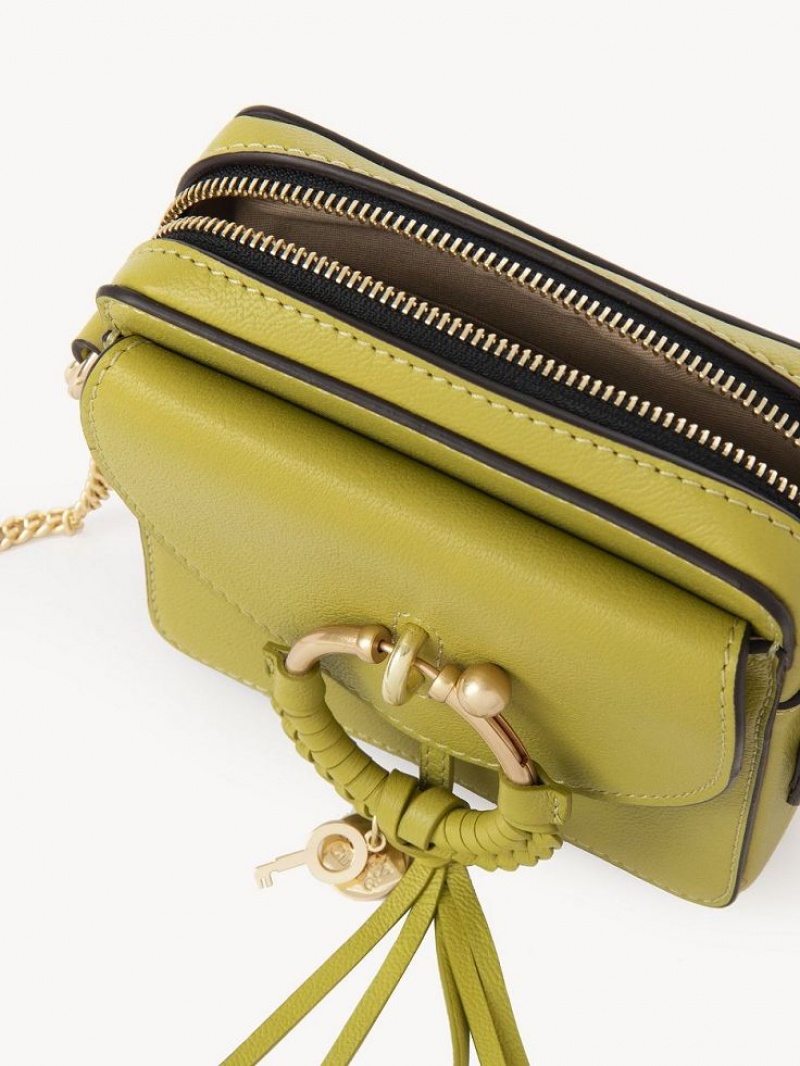 Bolsos Mini Chloe Joan Camera Verde Oliva Claro | CHE-SR14757