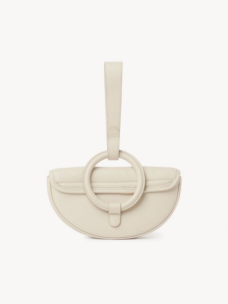 Bolsos Mini Chloe Mara Half Moon Beige | CHE-SR14755