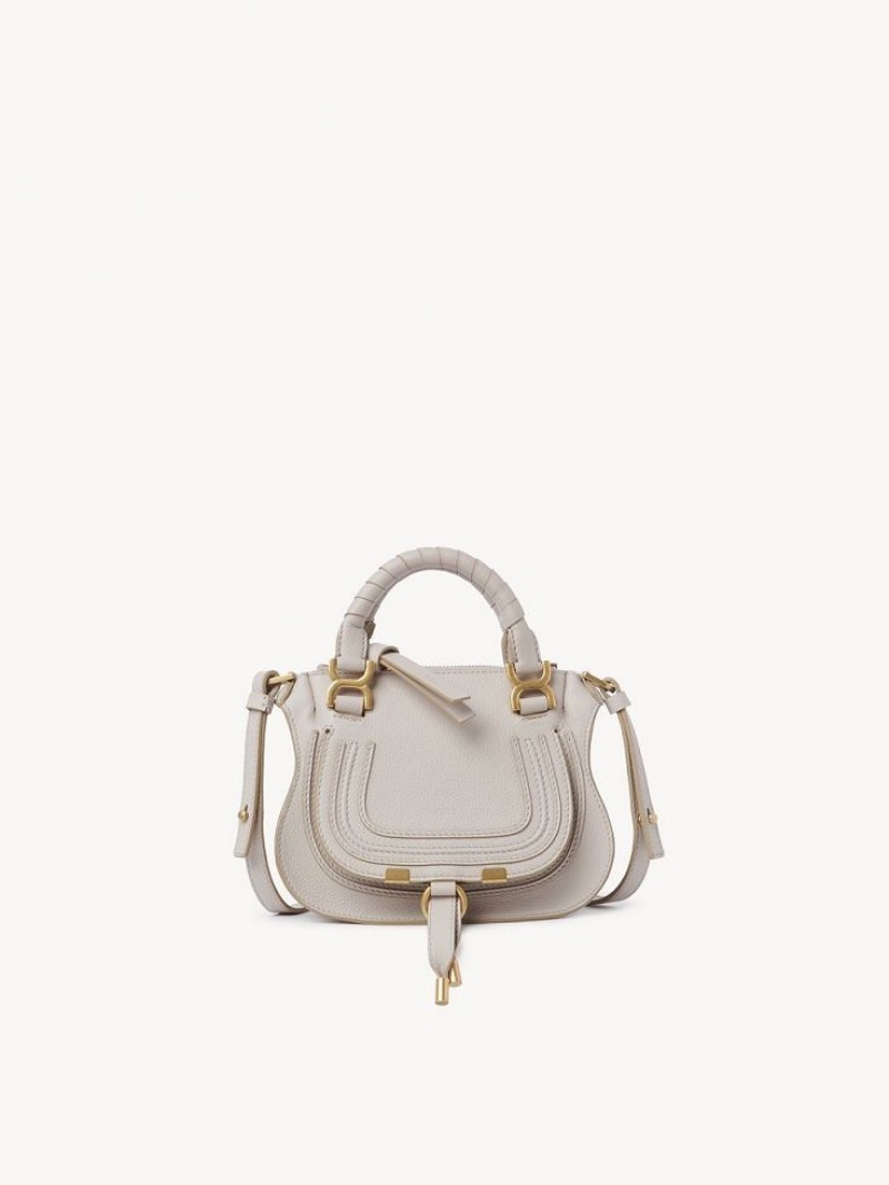 Bolsos Mini Chloe Marcie Double Carry Gris | CHE-SR13714