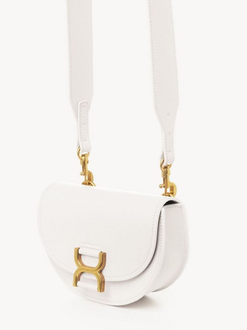 Bolsos Mini Chloe Marcie Flap Blancas | CHE-SR13709